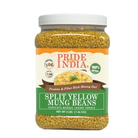 Split Yellow Mung Beans (size: 3.3 LB)